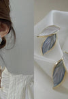 AetherLeaf Halo Earrings