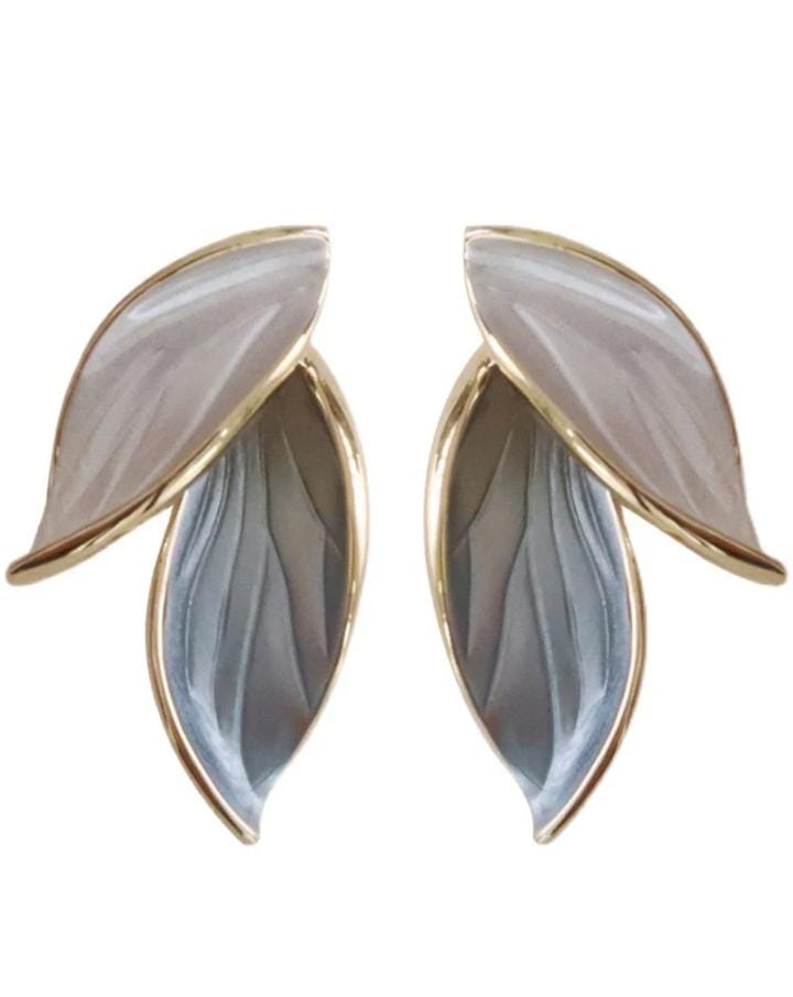AetherLeaf Halo Earrings