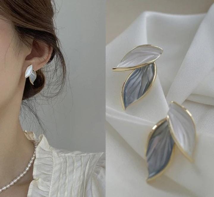 AetherLeaf Halo Earrings